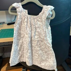 Patterned, lined dress